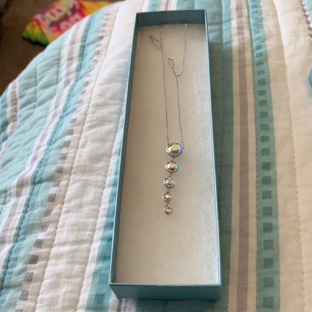 Touchstone Crystal Swarovski Fizzy Necklace